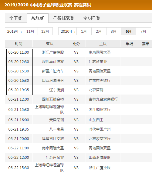 比赛中都会